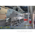 Borax Getaran Fluidizing Bed Drying Machine